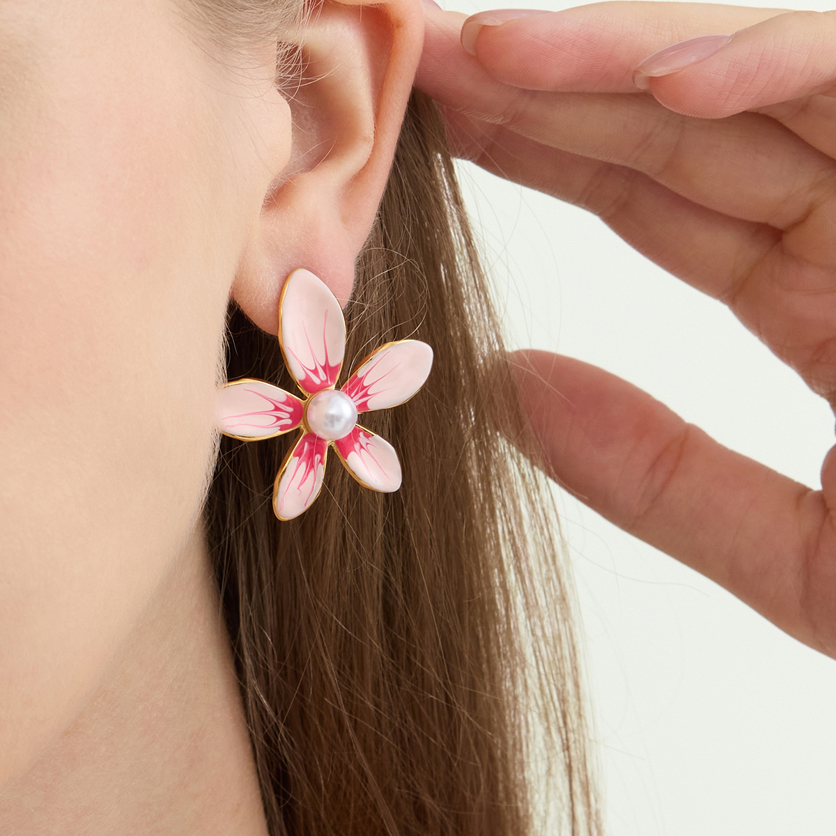 Céleste Earrings Chantaline 18K Gold - 7