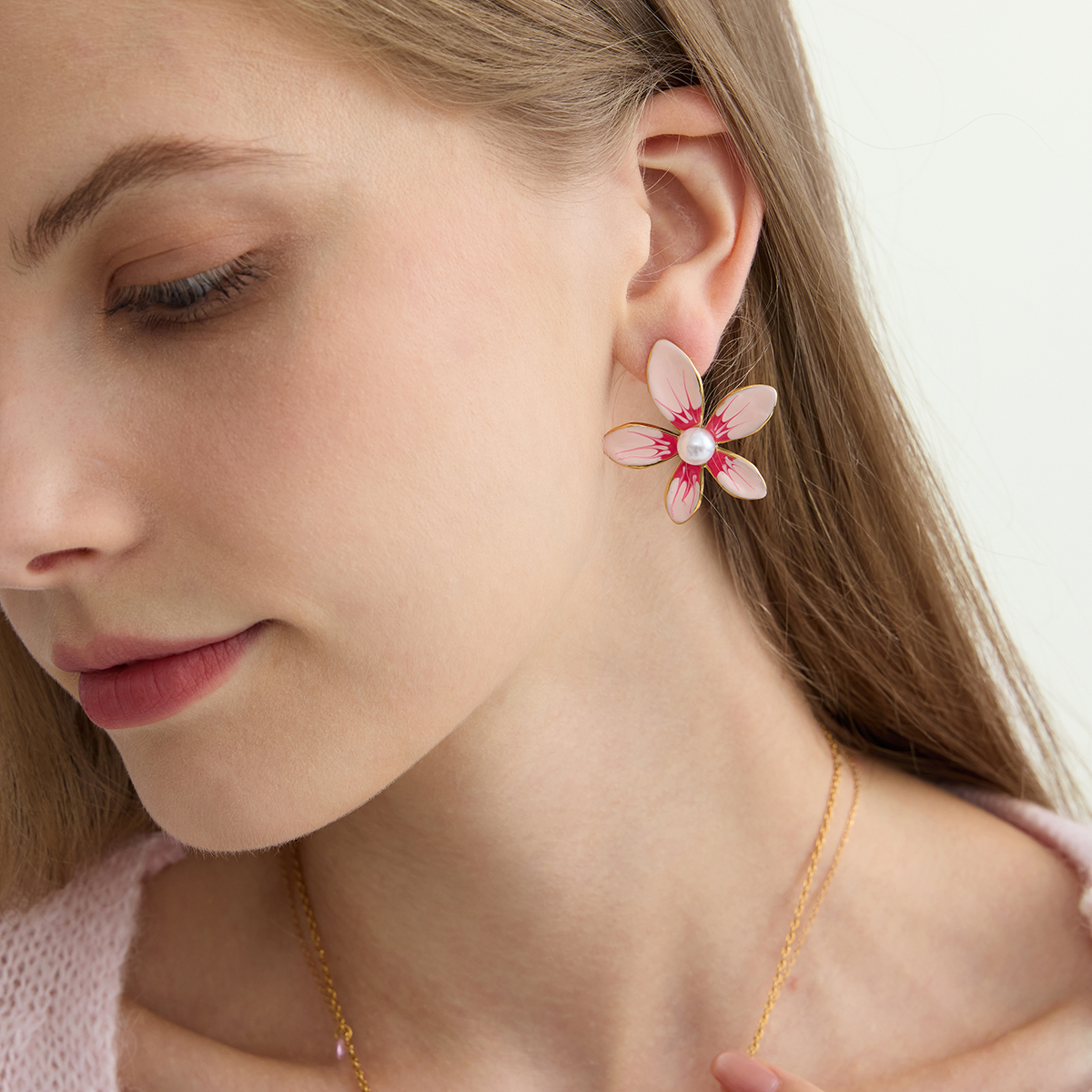 Céleste Earrings Chantaline 18K Gold - 2