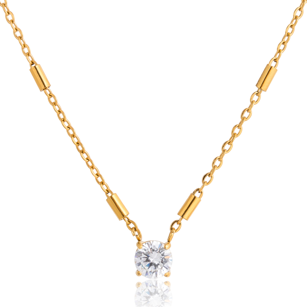 Céleste Necklace Cassiopée-Rose 18K Gold - 8