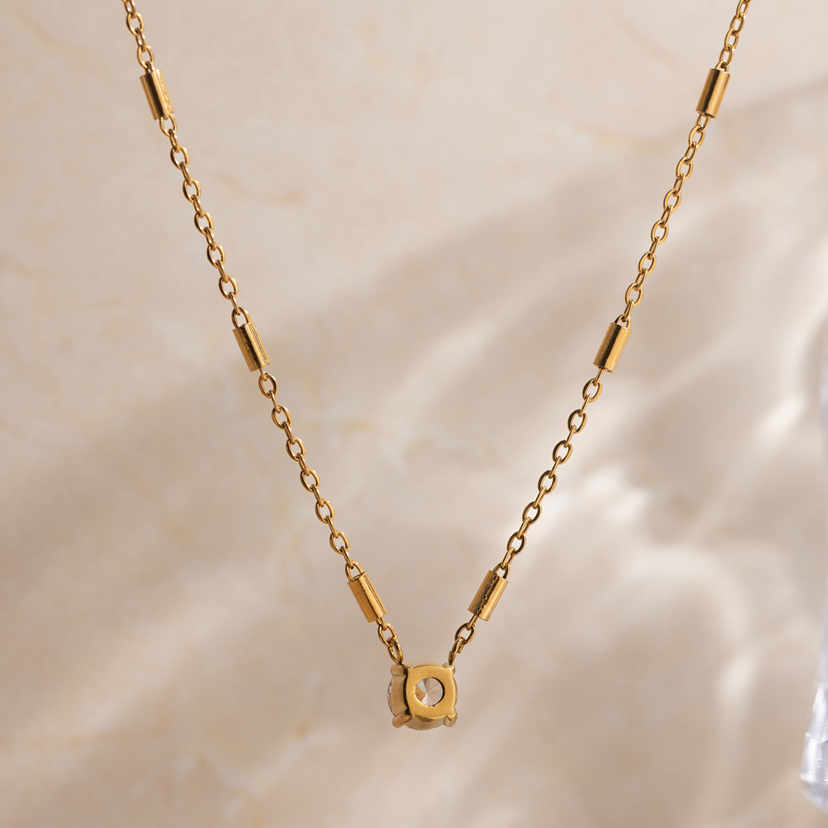 Céleste Necklace Cassiopée-Rose 18K Gold - 4