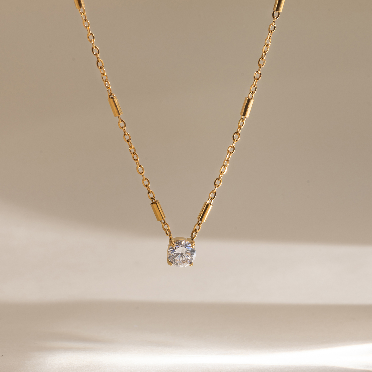 Céleste Necklace Cassiopée-Rose 18K Gold - 5