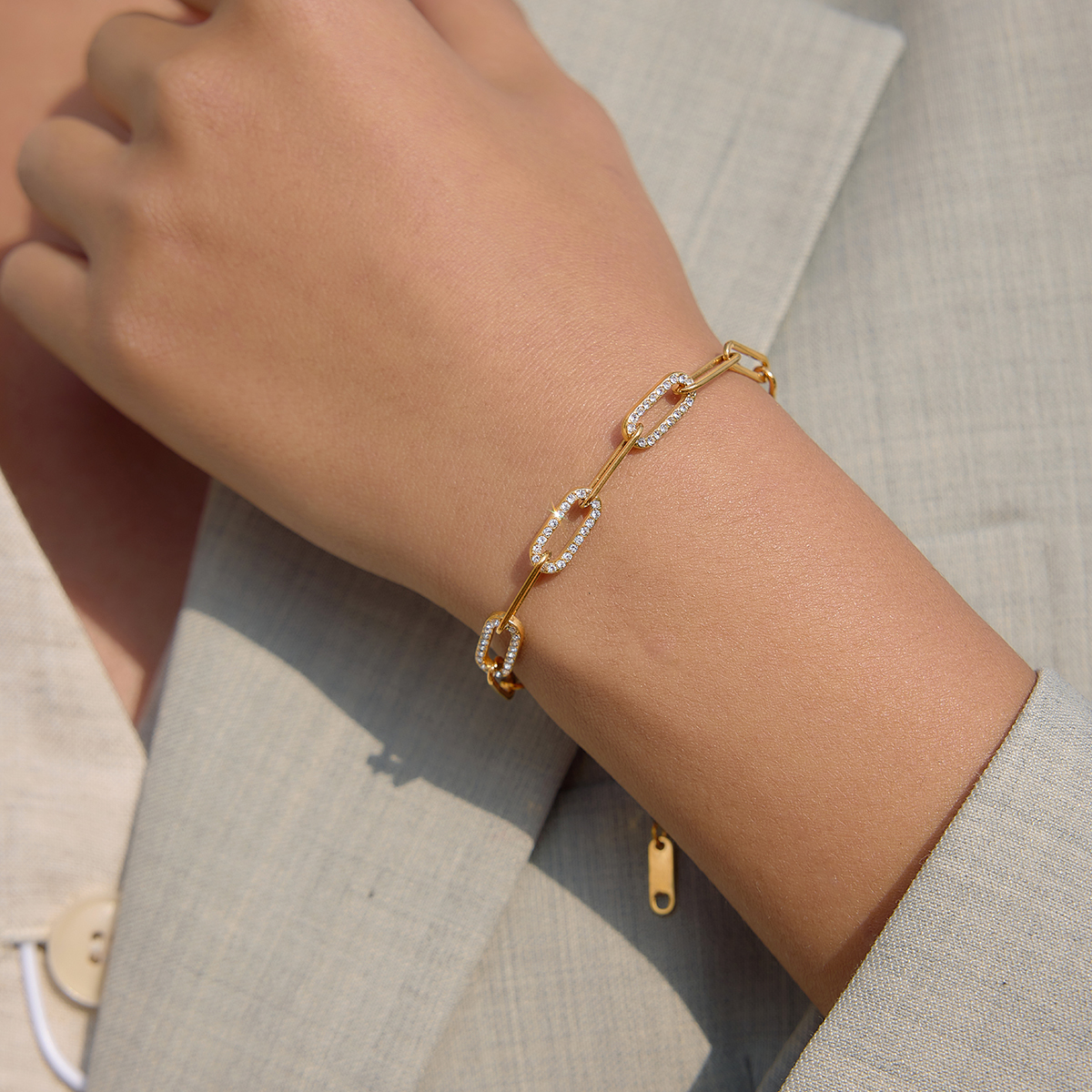 Céleste Bracelet Delphéline 18K Gold - 4