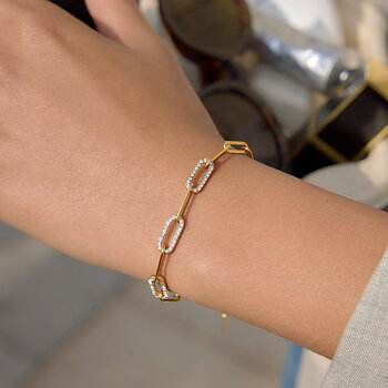 Céleste Bracelet Delphéline 18K Gold