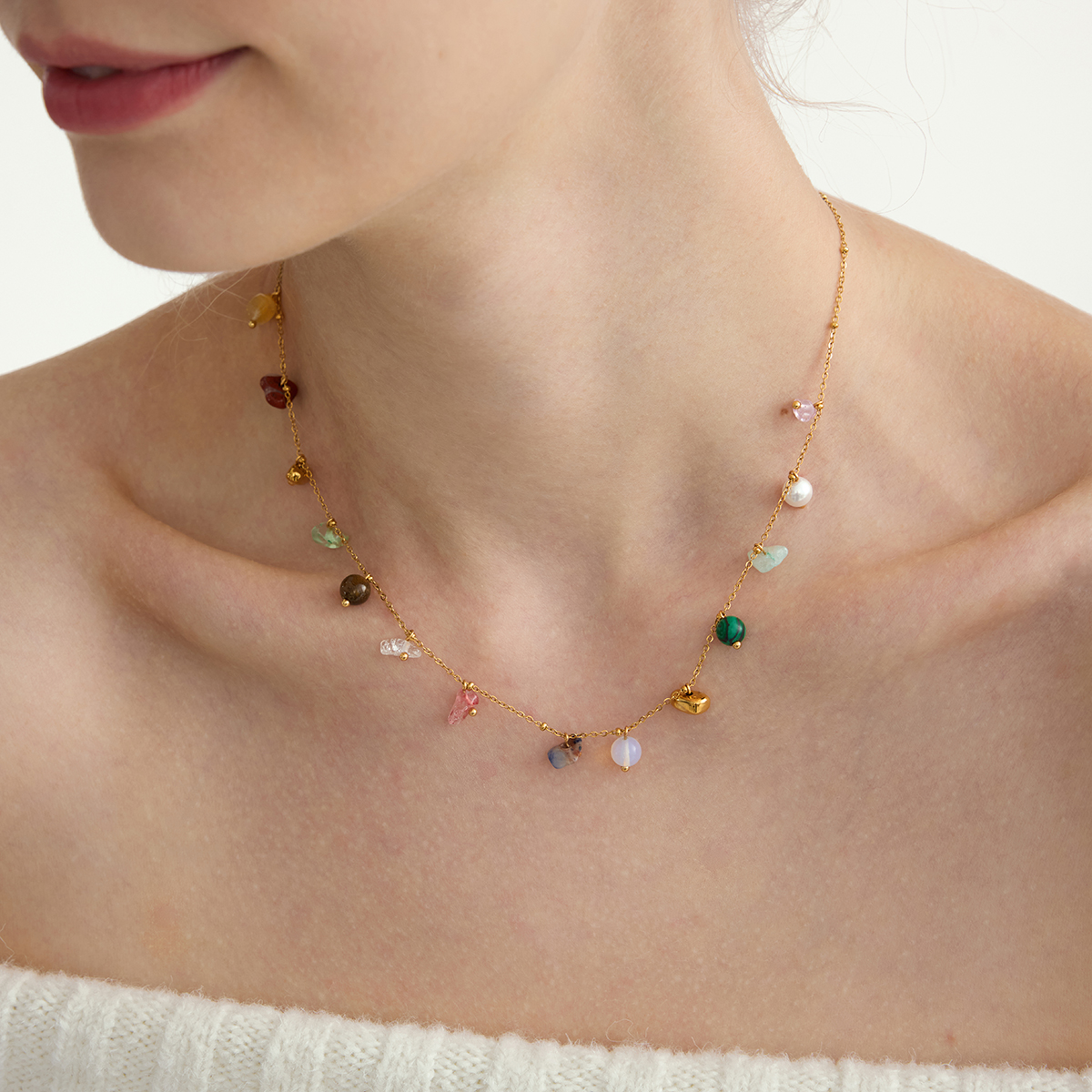Céleste Necklace Isangelica 18K Gold - 4