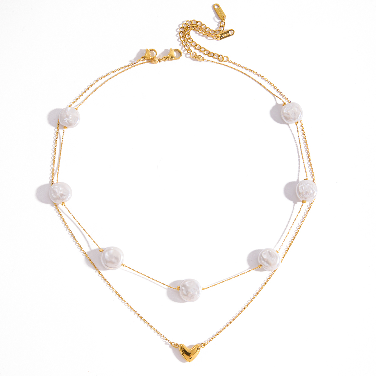 Céleste Necklace Rosamée 18K Gold - 3