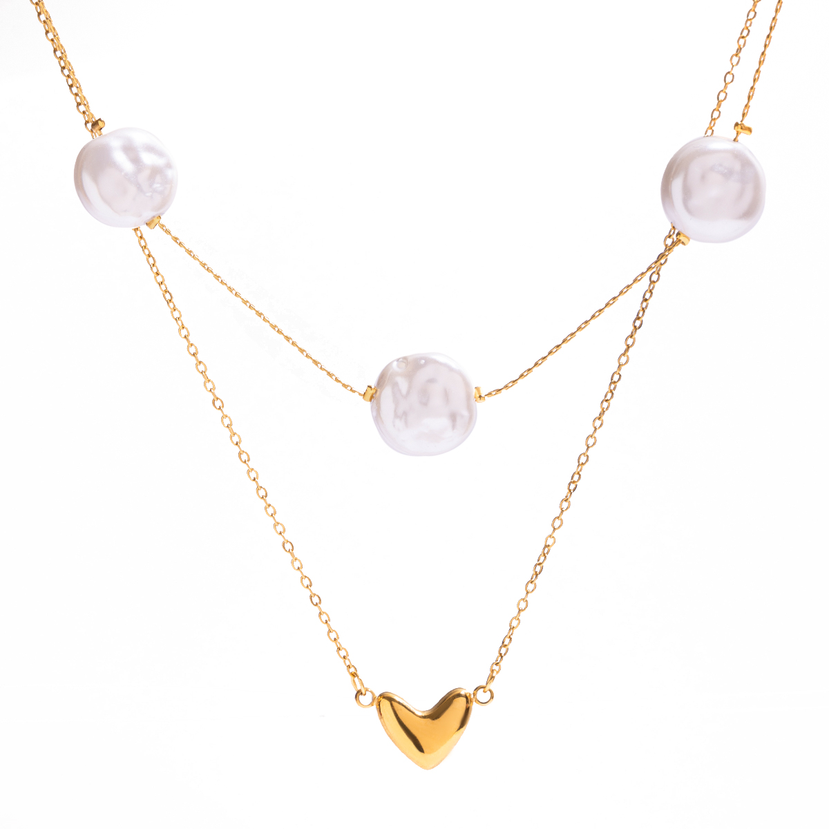 Céleste Necklace Rosamée 18K Gold - 2