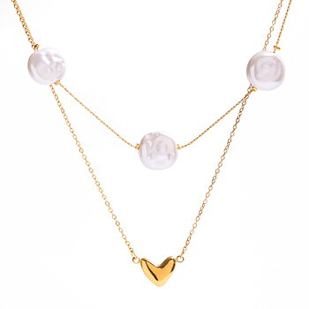 Céleste Necklace Rosamée 18K Gold