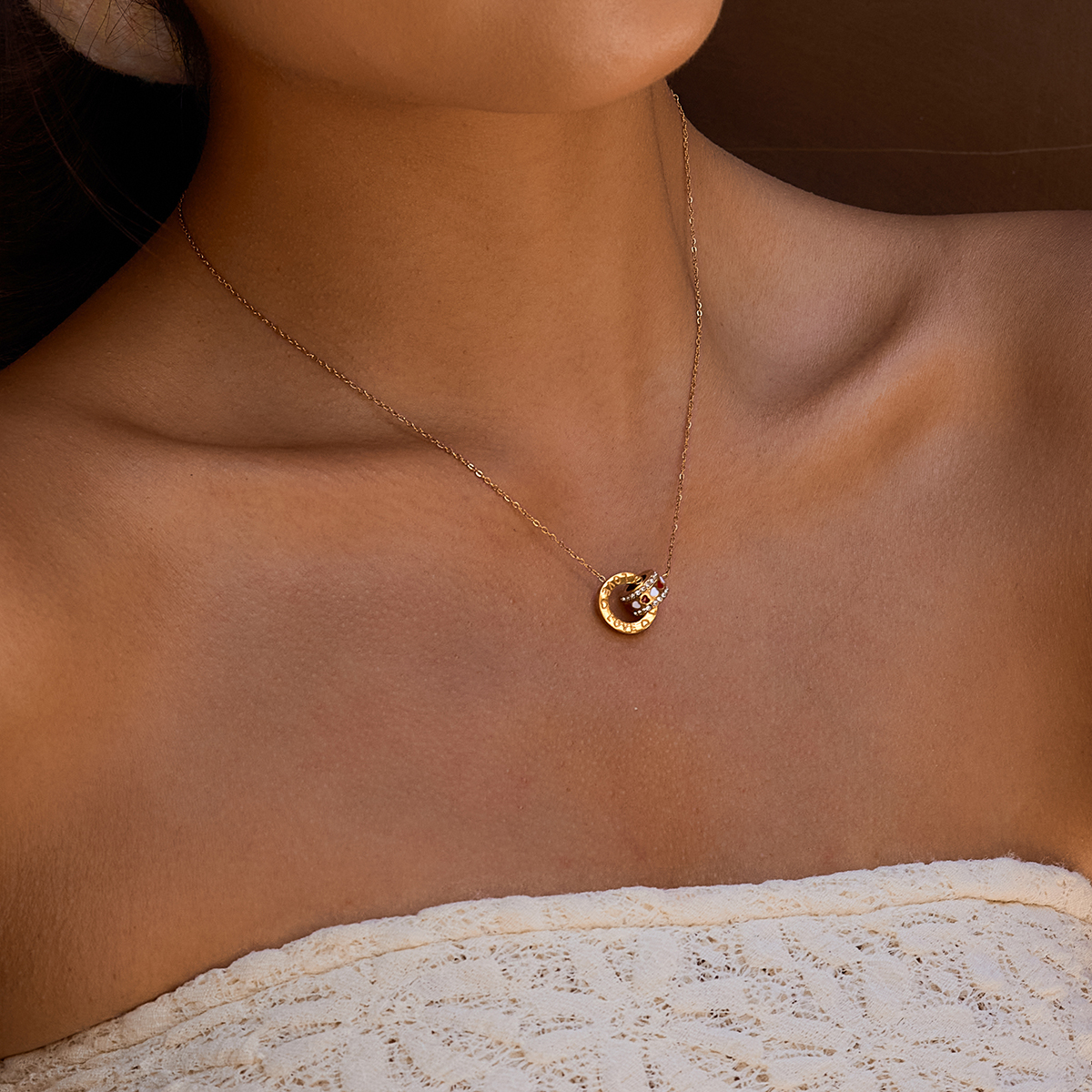 Céleste Necklace Euphrasia 18K Gold - 6