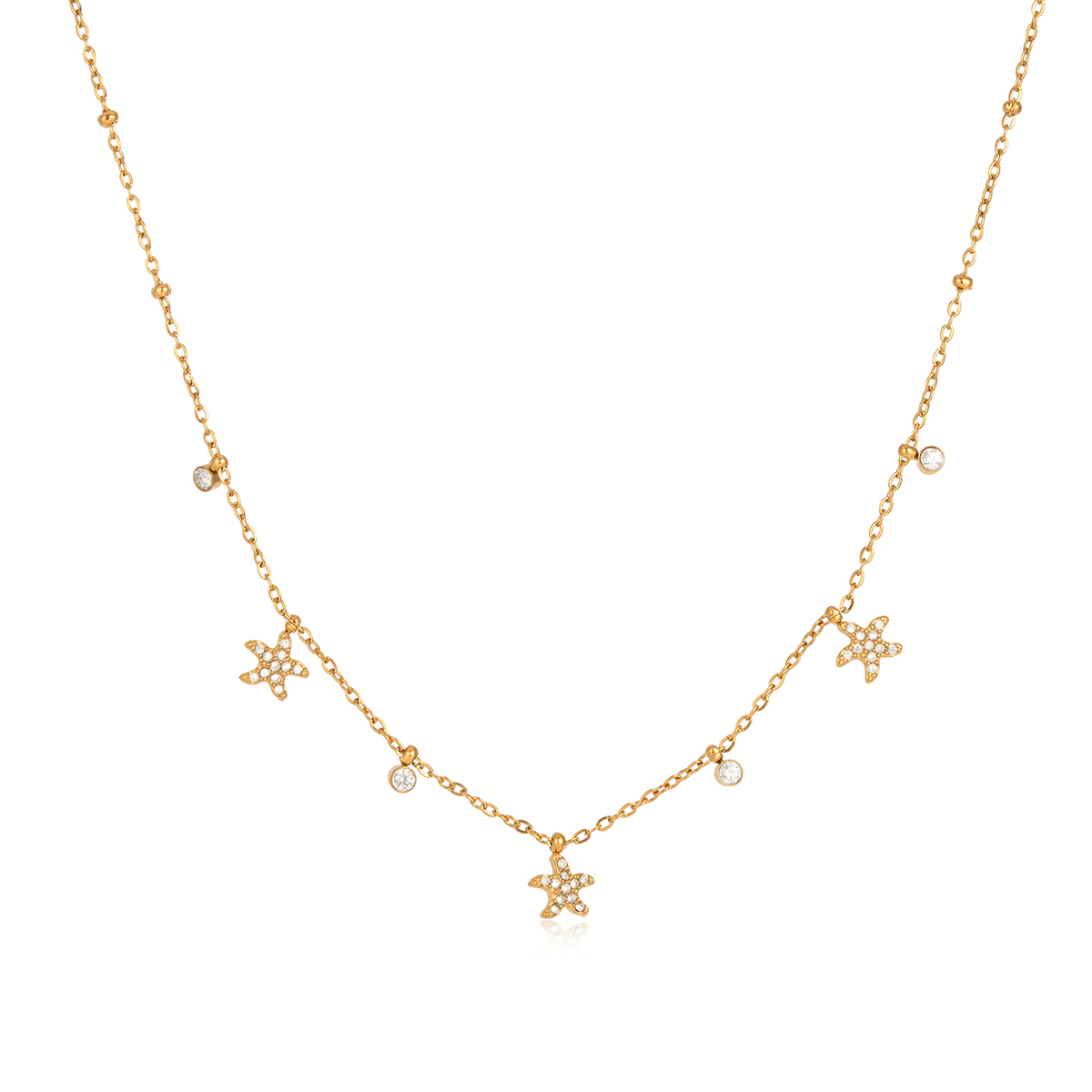 Céleste Necklace Illyane 18K Gold - 2