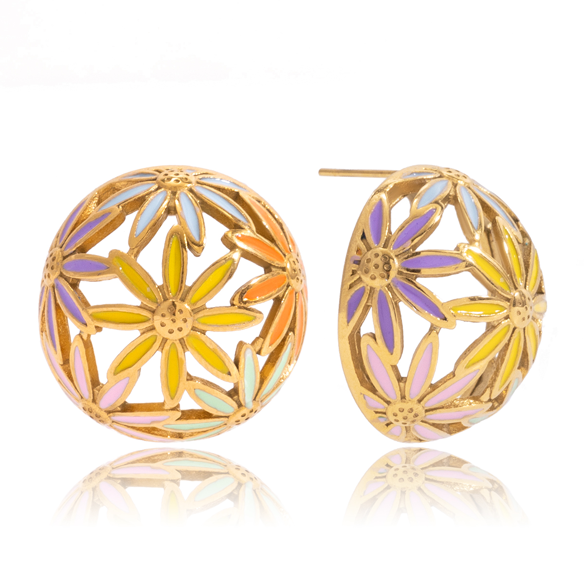 Céleste Earrings Ophéliane 18K Gold - 2