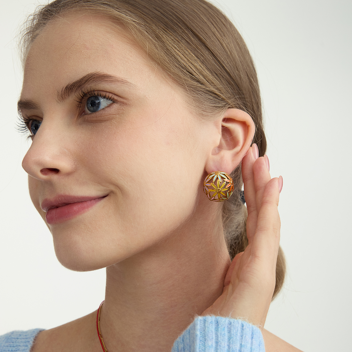 Céleste Earrings Ophéliane 18K Gold - 8