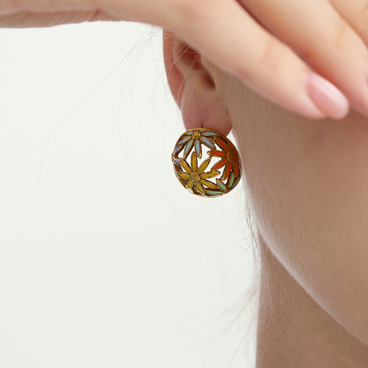 Céleste Earrings Ophéliane 18K Gold - 3
