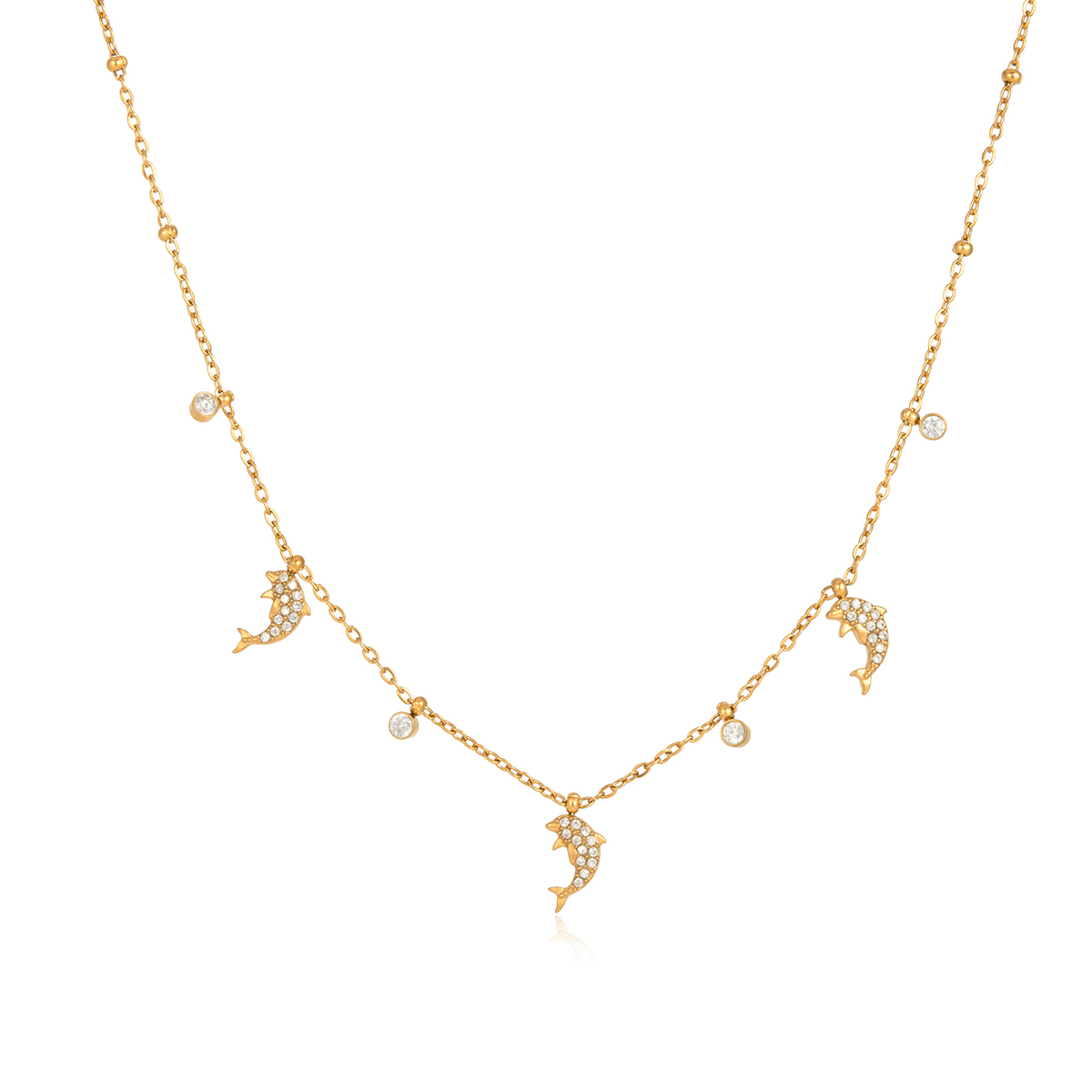 Céleste Necklace Justeline 18K Gold - 2