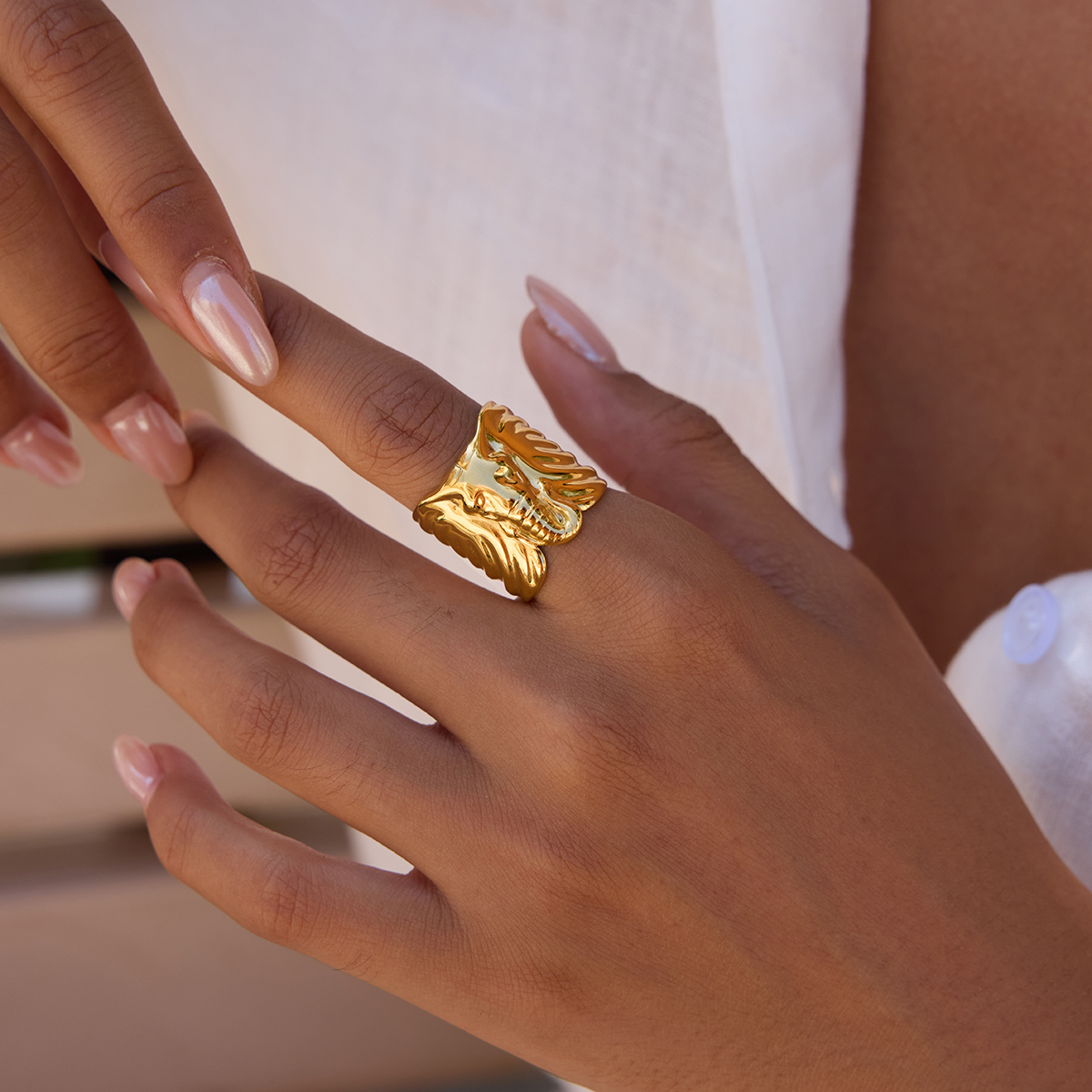 Céleste Ring Giuseppina-Marie 18K Gold - 10