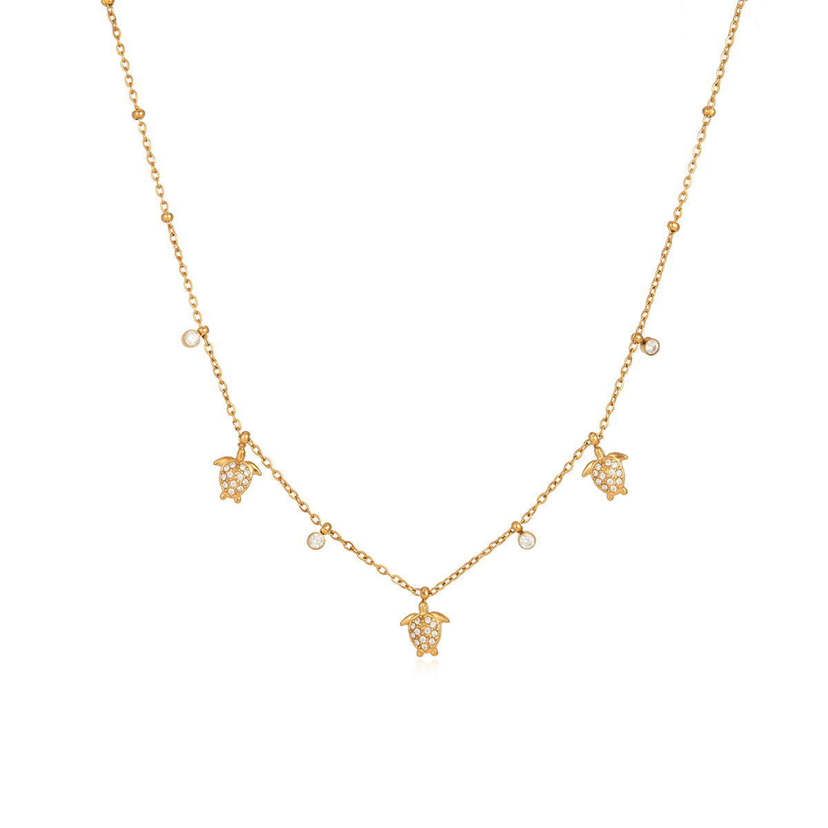 Céleste Necklace Koralie 18K Gold - 2