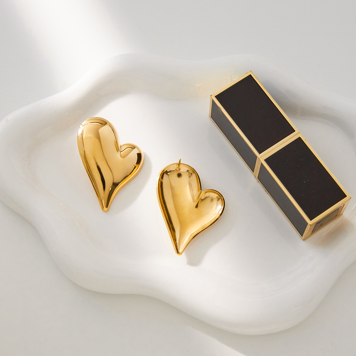 Céleste Earrings Giuliana-Rose 18K Gold - 5