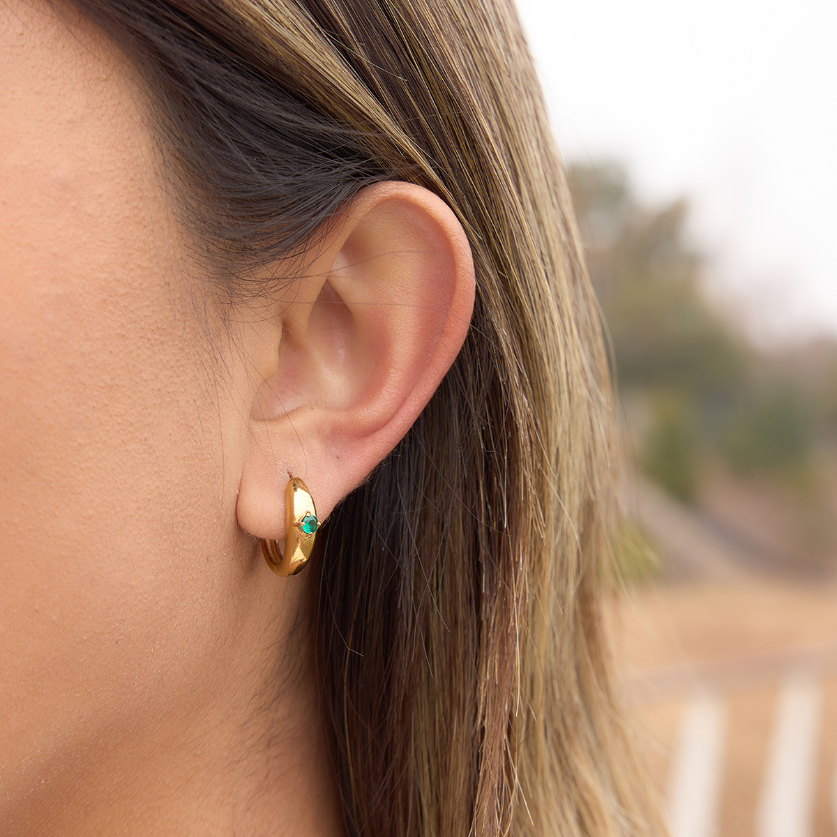 Céleste Earrings Loredine 18K Gold - 6