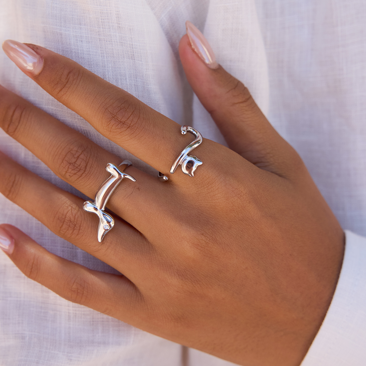 Céleste Ring Zephira Silver - 4