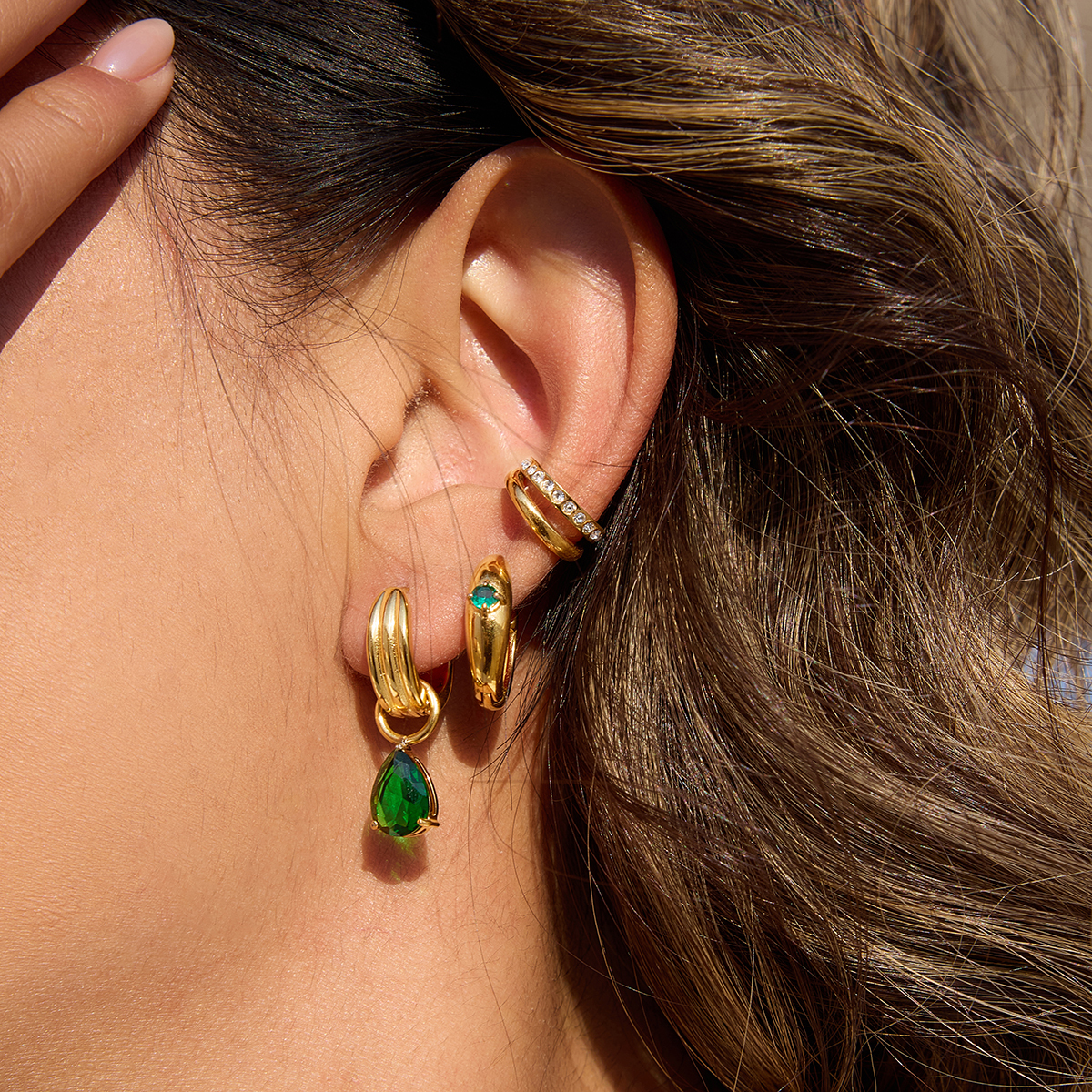 Céleste Earrings Maëlysande 18K Gold - 10