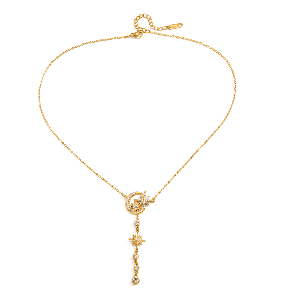 Céleste Necklace Placidine 18K Gold - 3