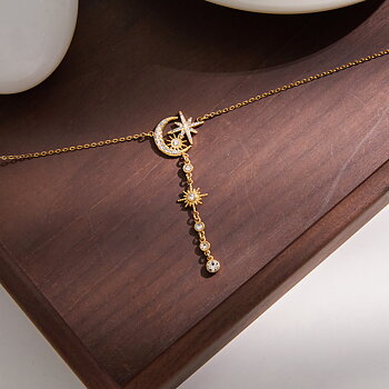 Céleste Necklace Placidine 18K Gold