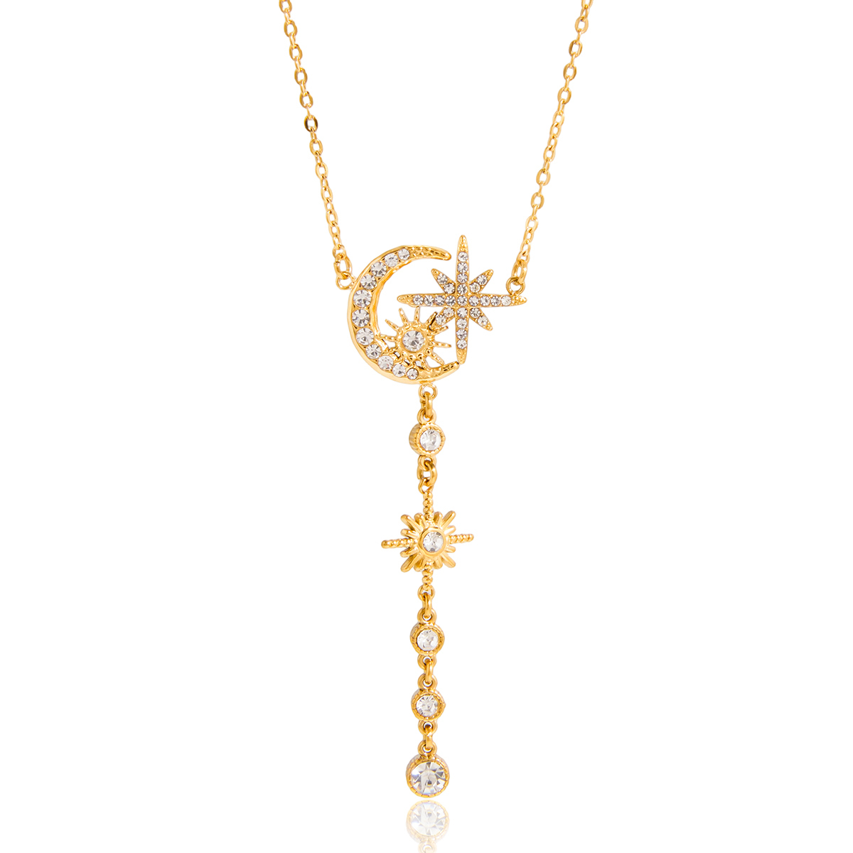 Céleste Necklace Placidine 18K Gold - 2