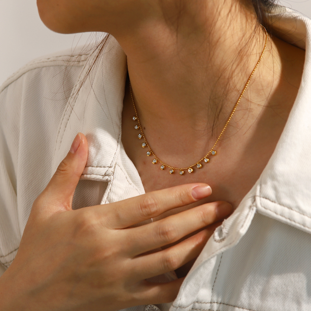 Céleste Necklace Quoralie 18K Gold - 7