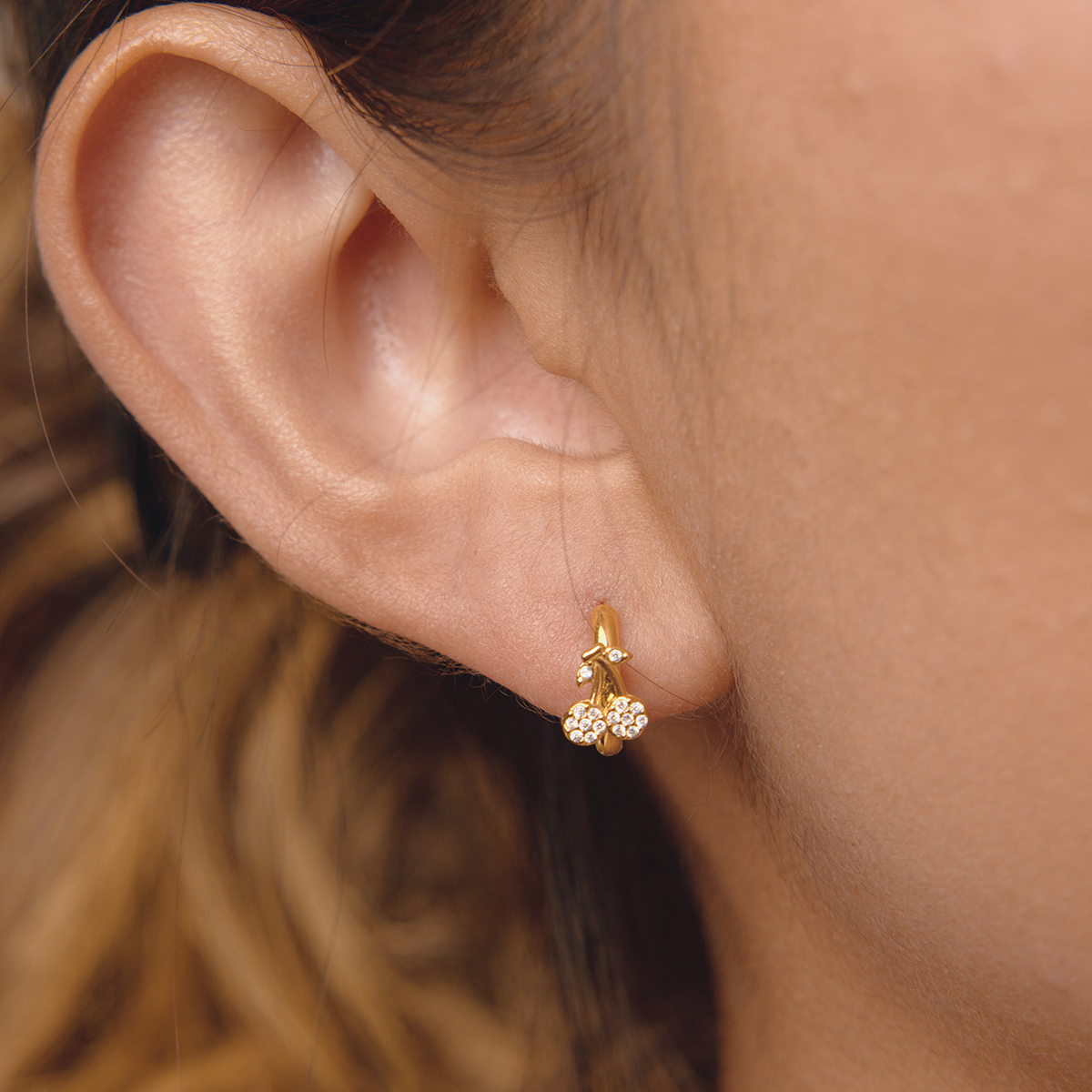 Céleste Earrings Solenza 18K Gold - 8