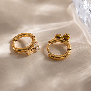 Céleste Earrings Solenza 18K Gold