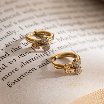 Céleste Earrings Solenza 18K Gold