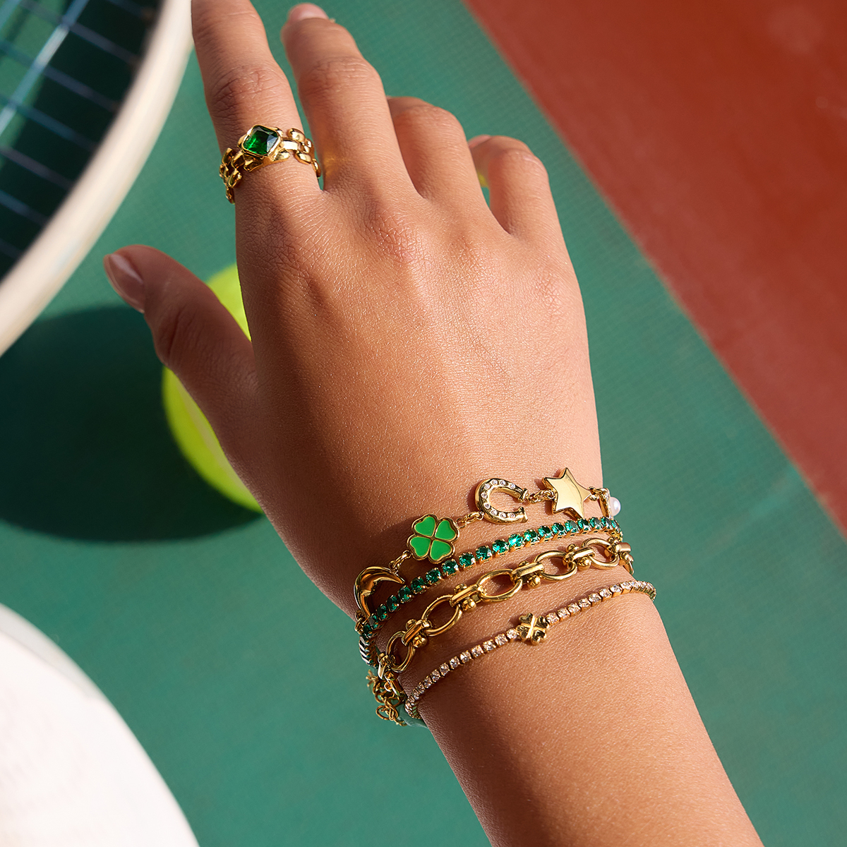Céleste Bracelet Urbaine 18K Gold - 8