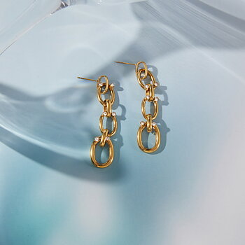 Céleste Earrings Wandrina 18K Gold
