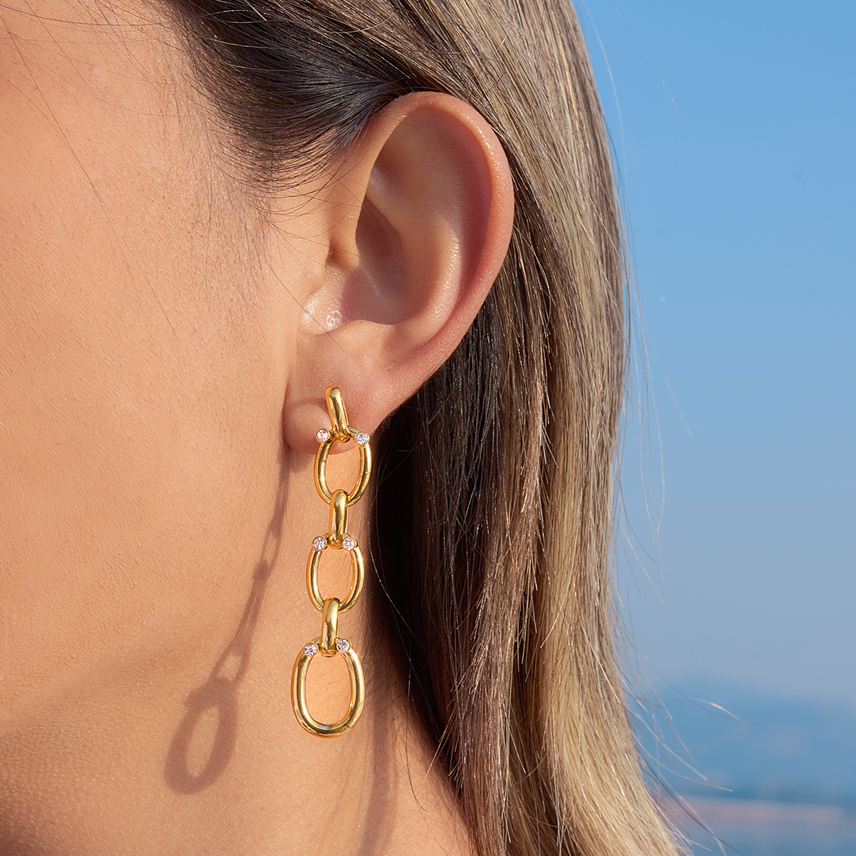 Céleste Earrings Wandrina 18K Gold - 4