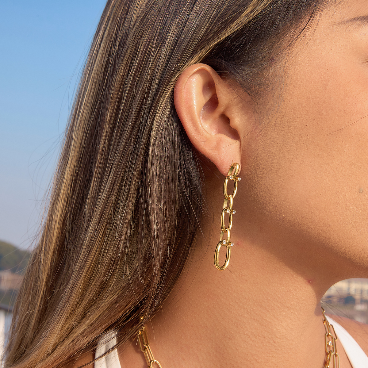 Céleste Earrings Wandrina 18K Gold - 7