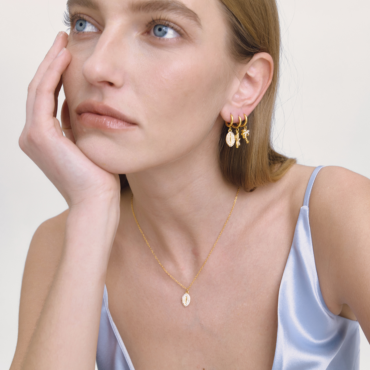 Céleste Necklace Cyrélia 18K Gold - 5