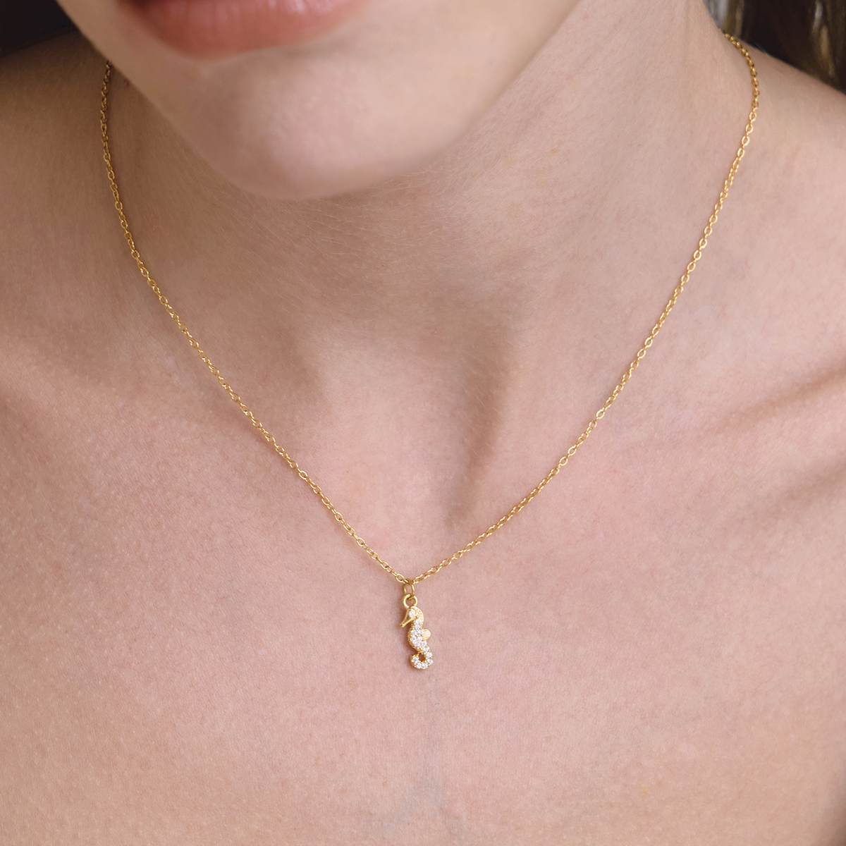 Céleste Necklace Drusilline 18K Gold - 3