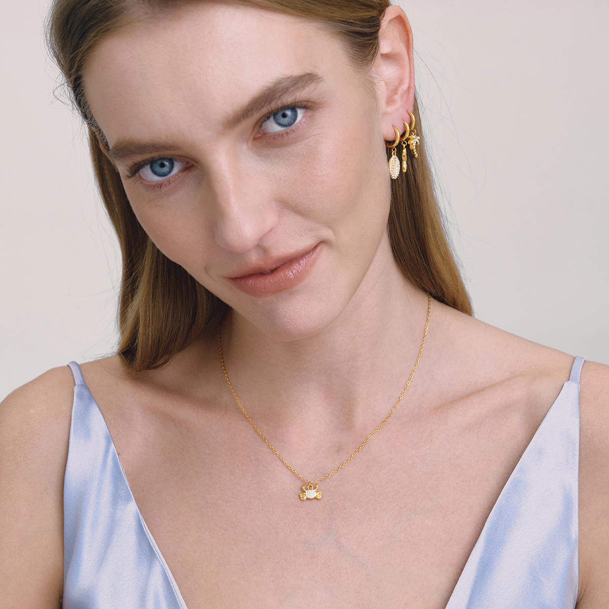 Céleste Necklace Esméraline 18K Gold - 7