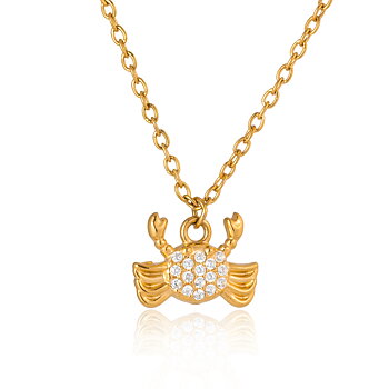 Céleste Necklace Esméraline 18K Gold