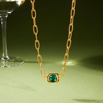 Céleste Necklace Fortunelle 18K Gold