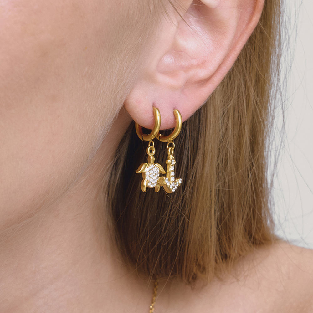 Céleste Earrings Lorentine 18K Gold - 4