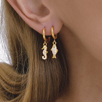 Céleste Earrings Noéline 18K Gold