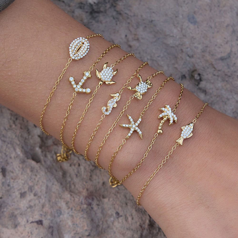Céleste Bracelet Xylène 18K Gold - 4