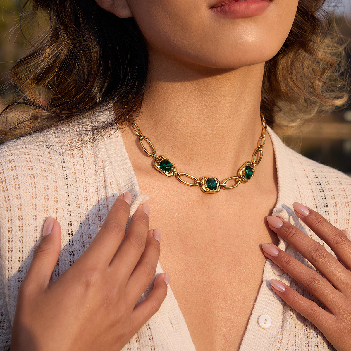 Céleste Necklace Béllissia 18K Gold - 7
