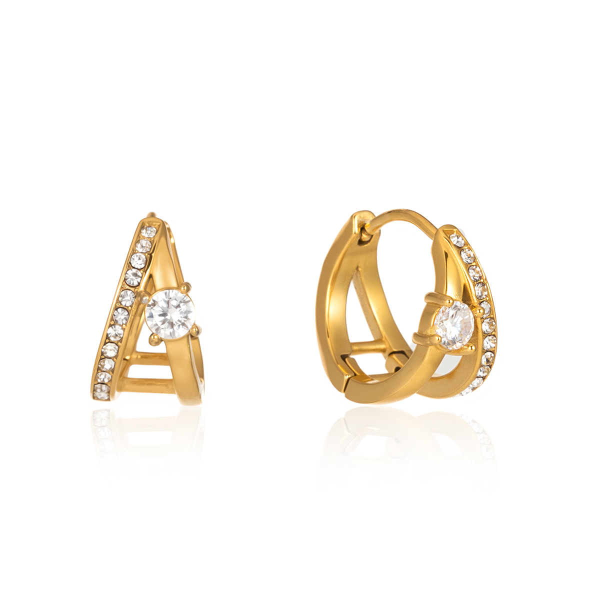 Céleste Earrings Cléorine 18K Gold - 3