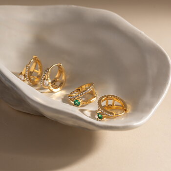 Céleste Earrings Cléorine 18K Gold