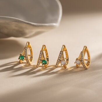 Céleste Earrings Cléorine 18K Gold