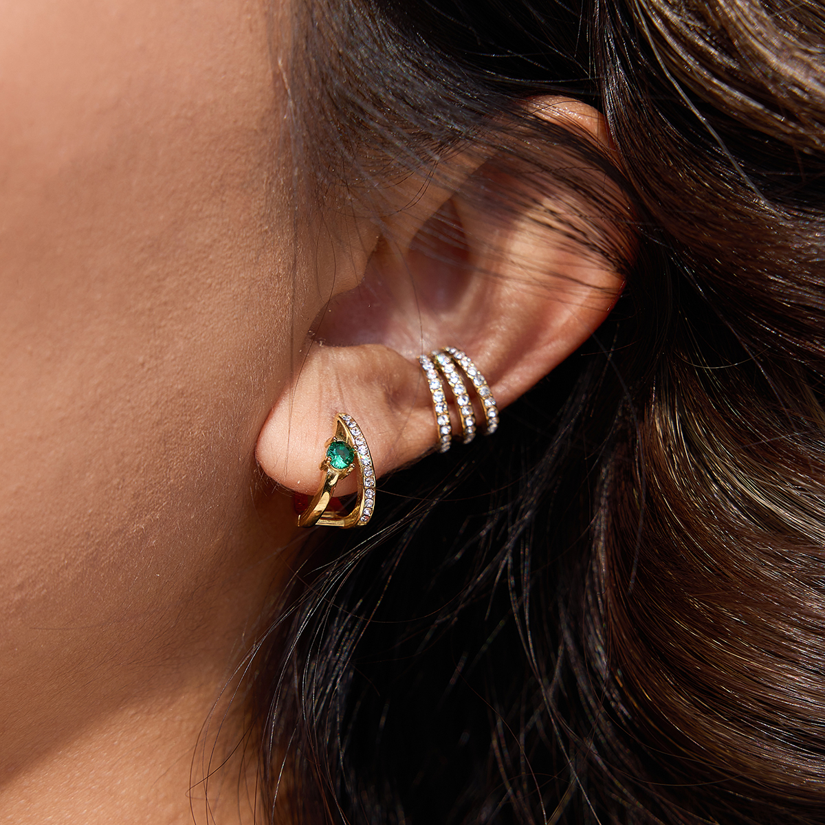 Céleste Earrings Doralise 18K Gold - 6