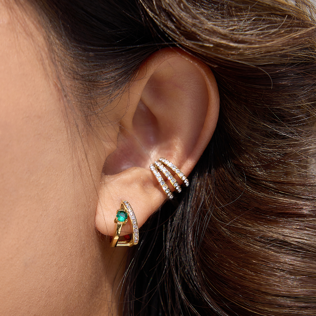 Céleste Earrings Doralise 18K Gold - 5