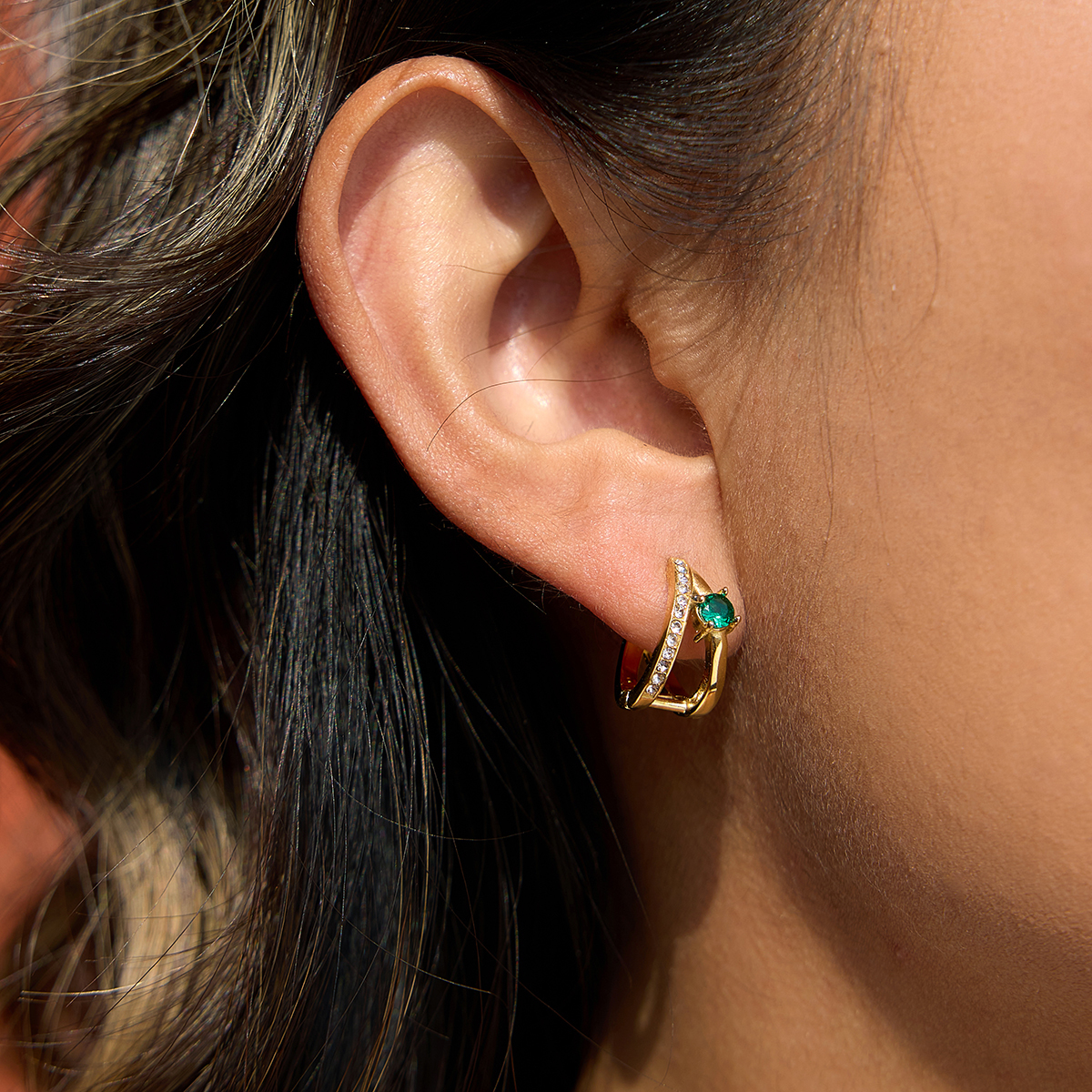Céleste Earrings Doralise 18K Gold - 4