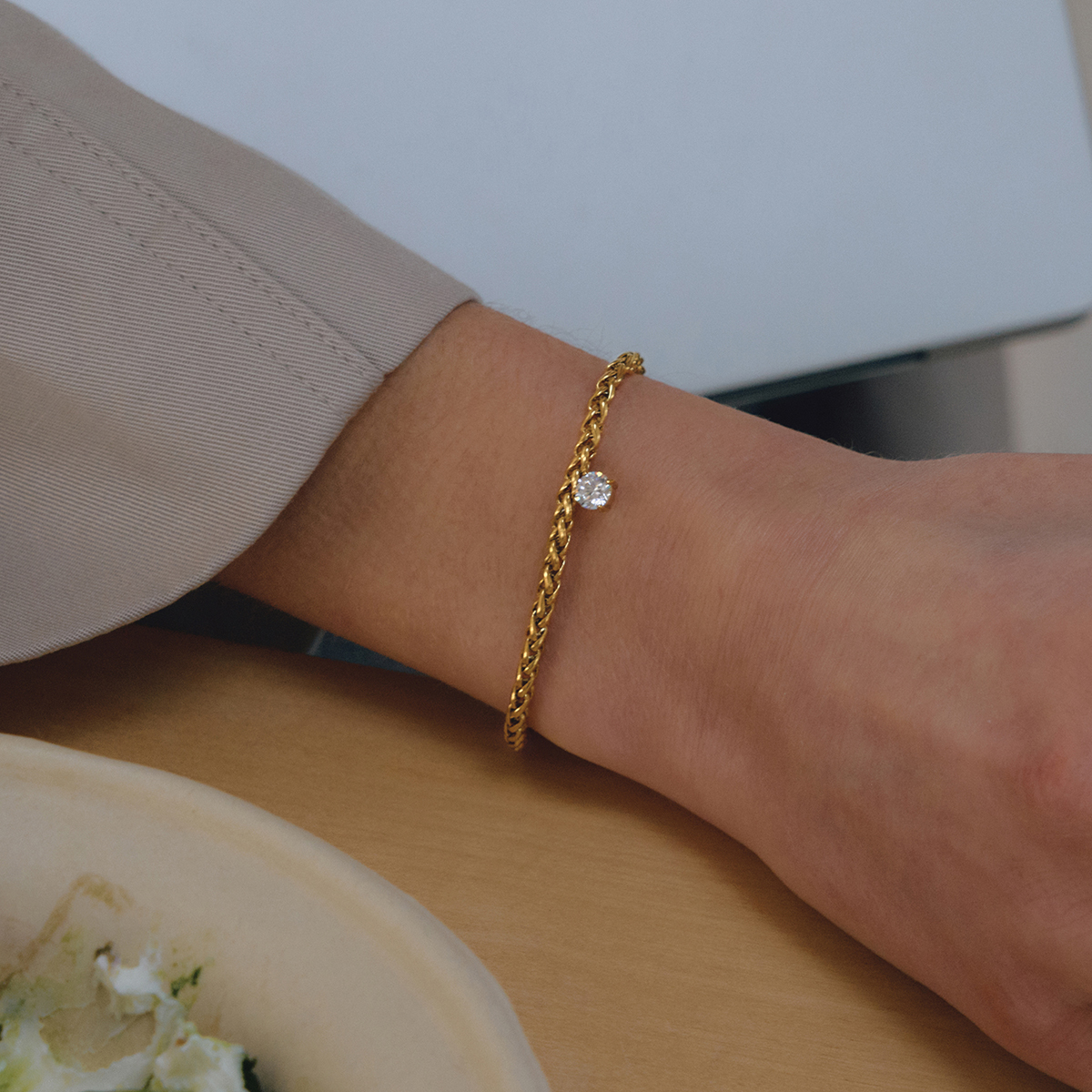 Céleste Bracelet Eudoxie 18K Gold - 7